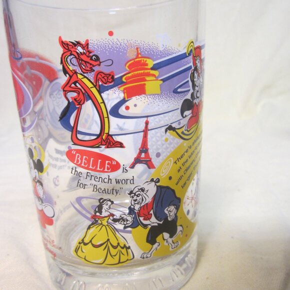 VTG DISNEY TUMBLERS MCDONALDS COLLECTIBLE 100 YEARS OF MAGIC - Picture 15 of 16